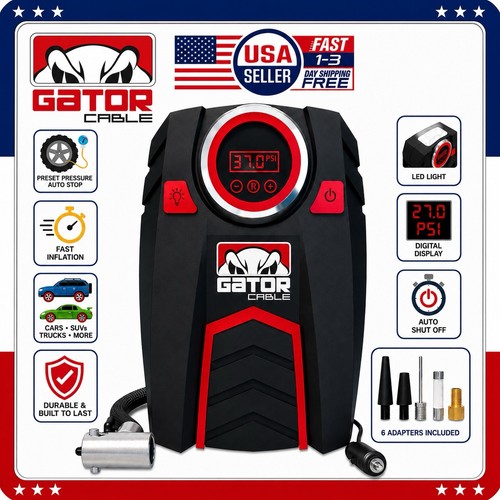 Car tire air pump inflator - air,