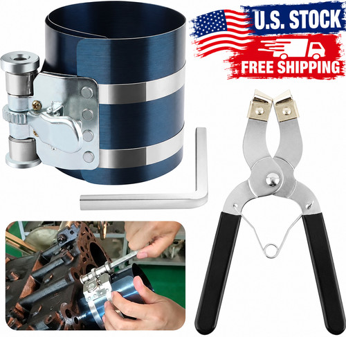 Piston ring compressor - piston,