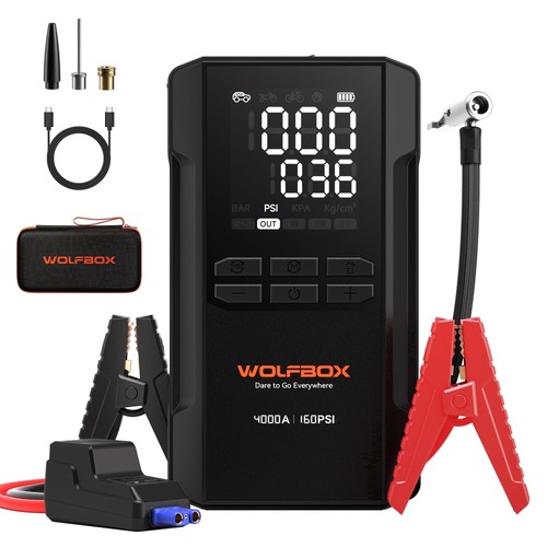 Wolfbox avviatore salto - avviatore,